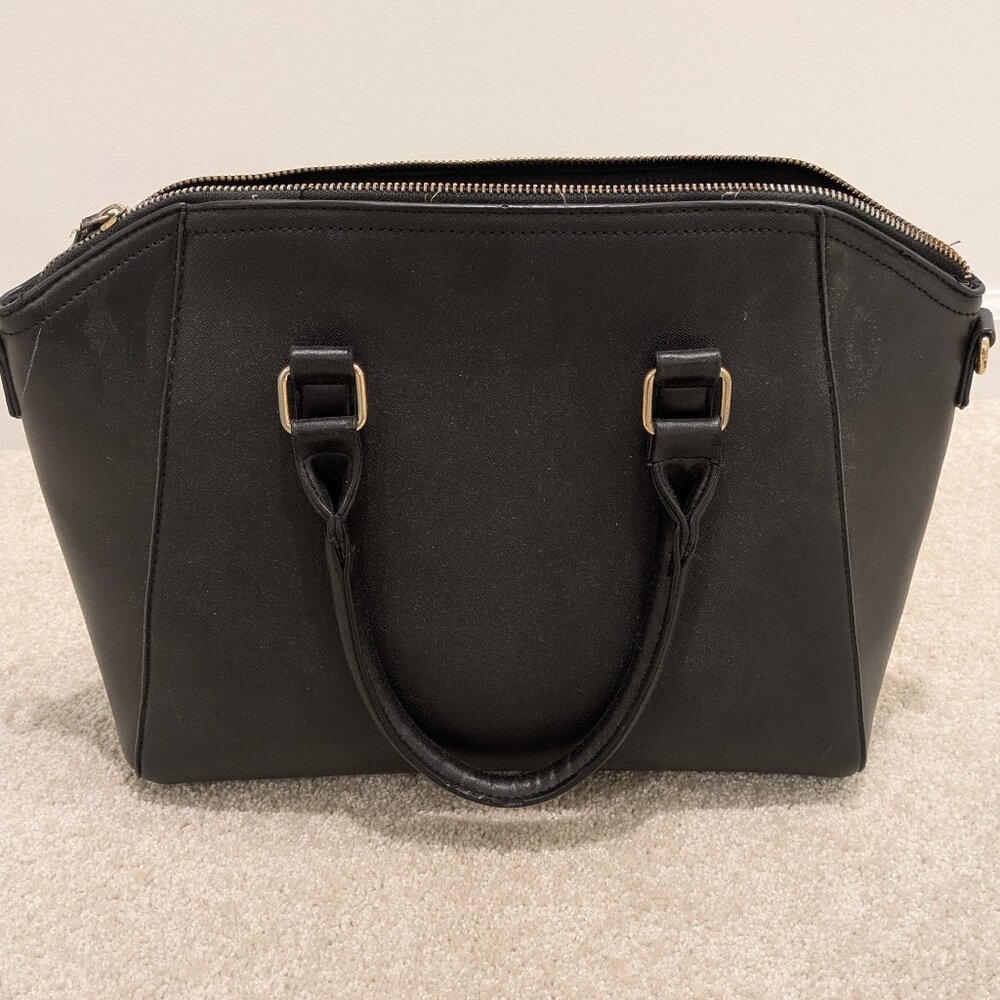 Large black purse